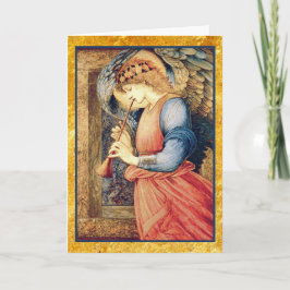 Ángel que juega navidad de una chirimia