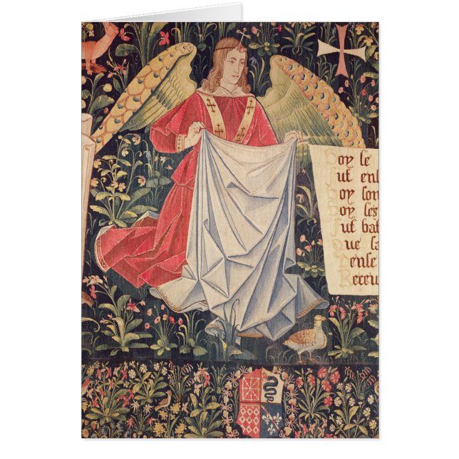 Ángel que sostiene la cubierta (Frente)