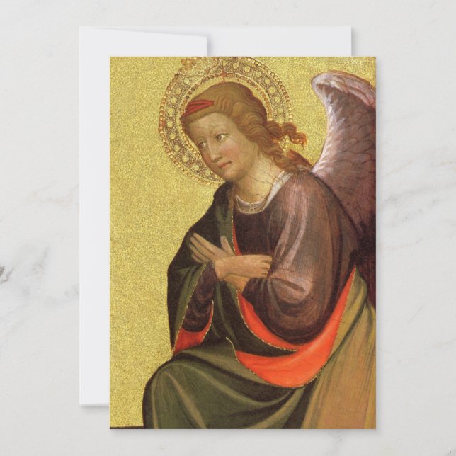 Ángel renacentista por maestro de Bambino Vispo (Anverso)