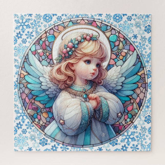Ángel Round Puzzle (Vertical)