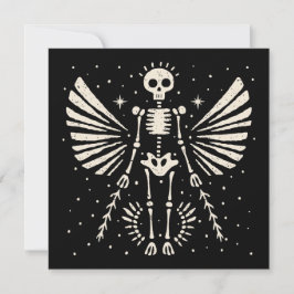 Angel skeleton Navidades góticos