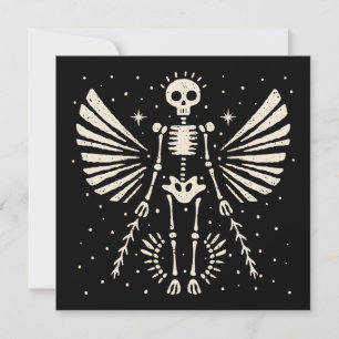 Angel skeleton Navidades góticos