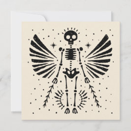Angel skeleton Navidades góticos