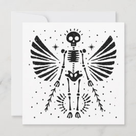 Angel skeleton Navidades góticos