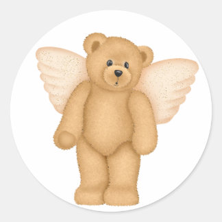 Angel Teddy Bear 4 Pegatinas