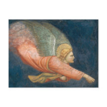 Ángel volador (seguidor de Giotto) Postal CC0508
