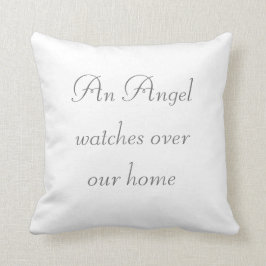 Angel Watches Home Cojín decorativo