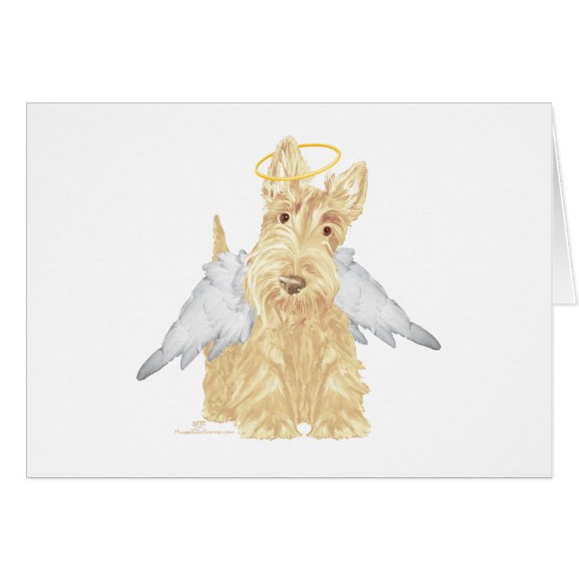Ángel Wheaten Scottie (Anverso (Horizontal))