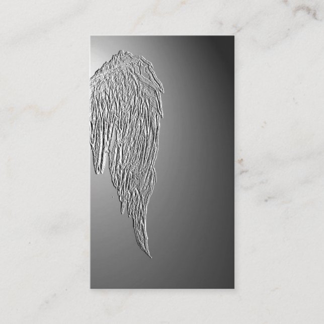 Ángel Wing, Alas Tarjetas de Negocio Psicológicas  (Anverso)