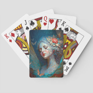 Angel Wings Fantasy Art Juega Cartas