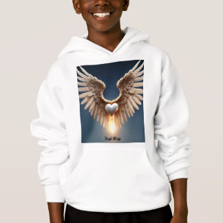 Angel Wings Kids's Pullover Hoodie
