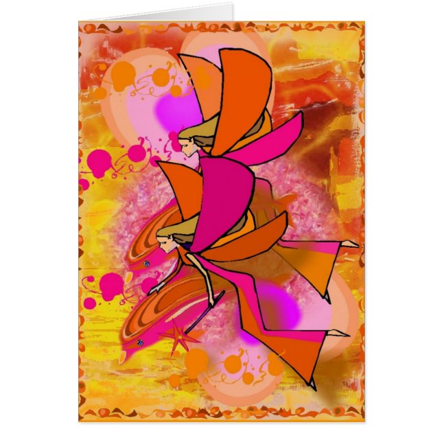 Ángel y delfín Dayz soleado (Frente)