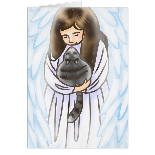 Ángel y gato (Frente)