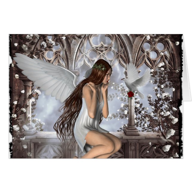 Angel y su palo (Anverso (Horizontal))