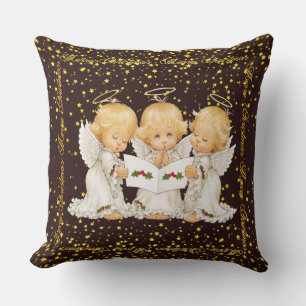 Ángeles Cantores Lindos Cojín Decorativo