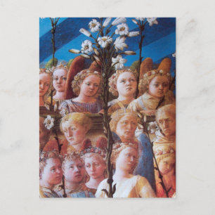 ANGELES CON TARJETA DE FESTIVIDAD DE NAVIDADES DE 