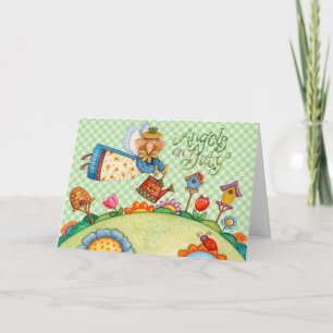 Ángeles de servicio - Tarjeta de felicitación
