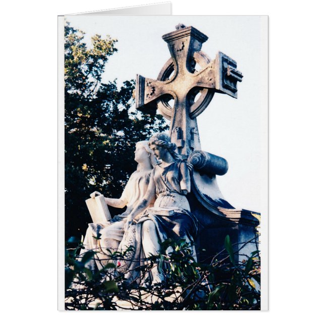Ángeles en el cementerio de Oakland (Frente)