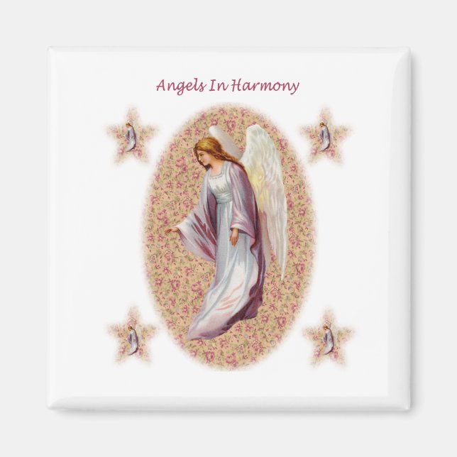 Ángeles en el imán de la armonía (Frente)
