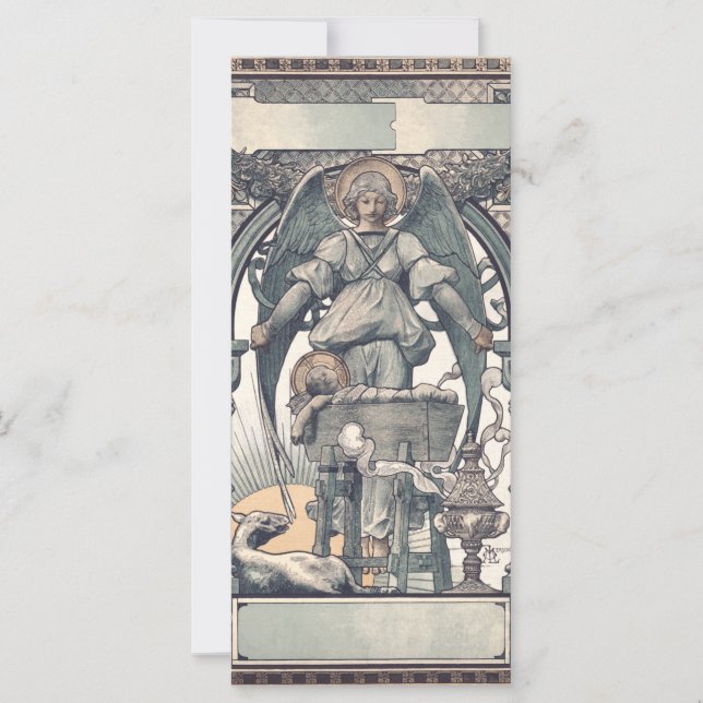 Ángeles guardianes con niño Jesús (Anverso)