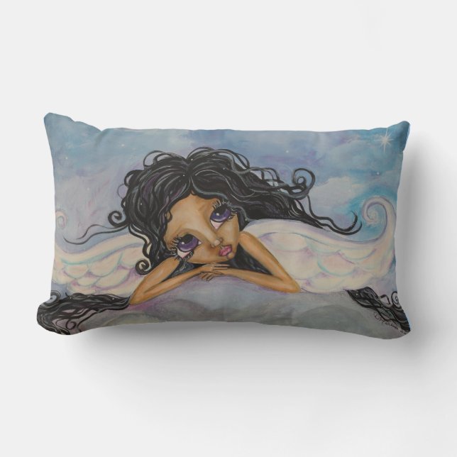 Ángeles que vigilan usted la almohada (Anverso)