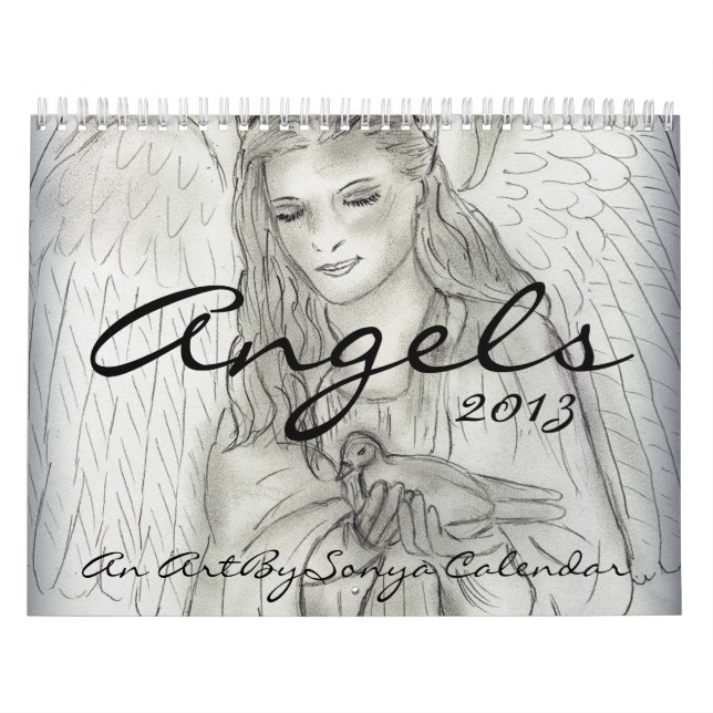 Ángeles - un calendario de ArtBySonya 2013 (Tapa)