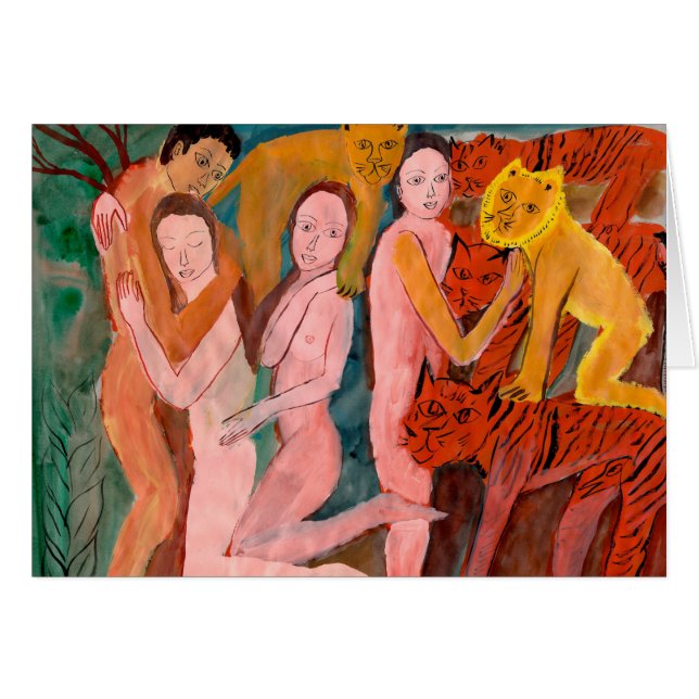 Ángeles y leones (Anverso (Horizontal))