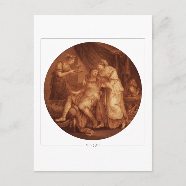 Angelica Kauffman #106 - Postales Bellas Artes (Anverso)