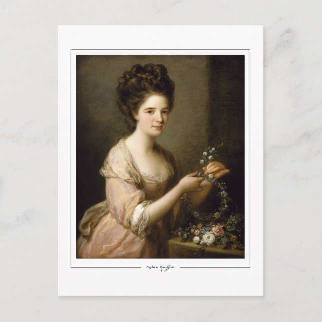 Angelica Kauffman #13 - Postales Bellas Artes (Anverso)