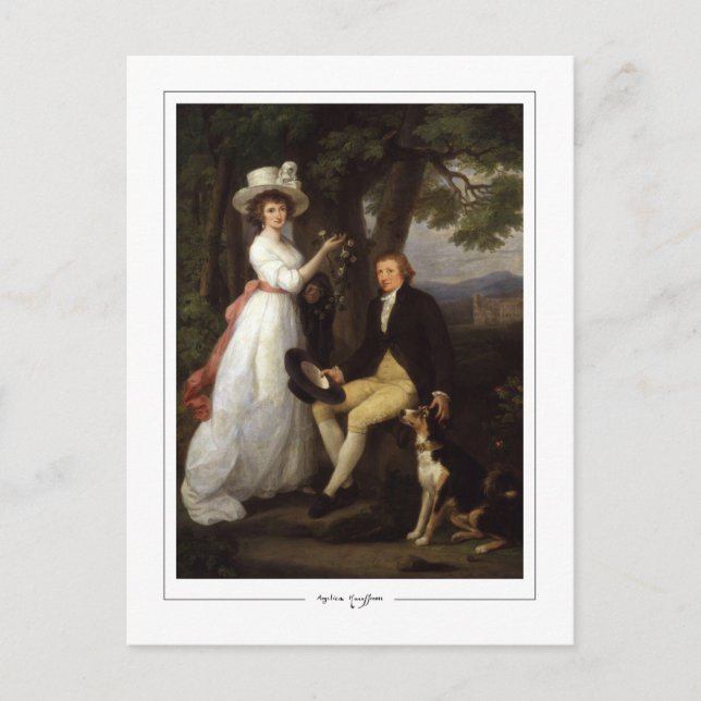 Angelica Kauffman #172 - Postales Bellas Artes (Anverso)