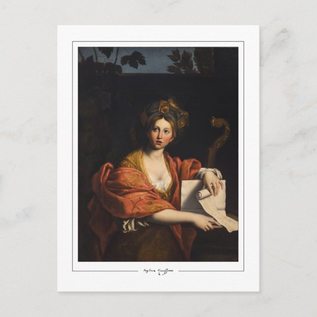 Angelica Kauffman #24 - Postales Bellas Artes (Anverso)