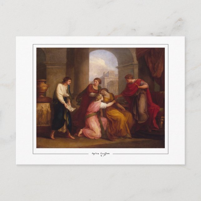 Angelica Kauffman #56 - Postales Bellas Artes (Anverso)