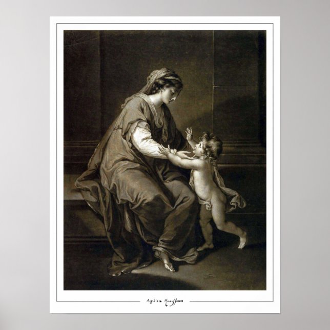 Angelica Kauffman Zedign Poster de arte #214 (Frente)