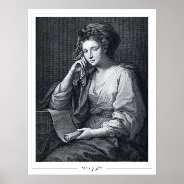 Angelica Kauffman Zedign Poster de arte #39 (Frente)