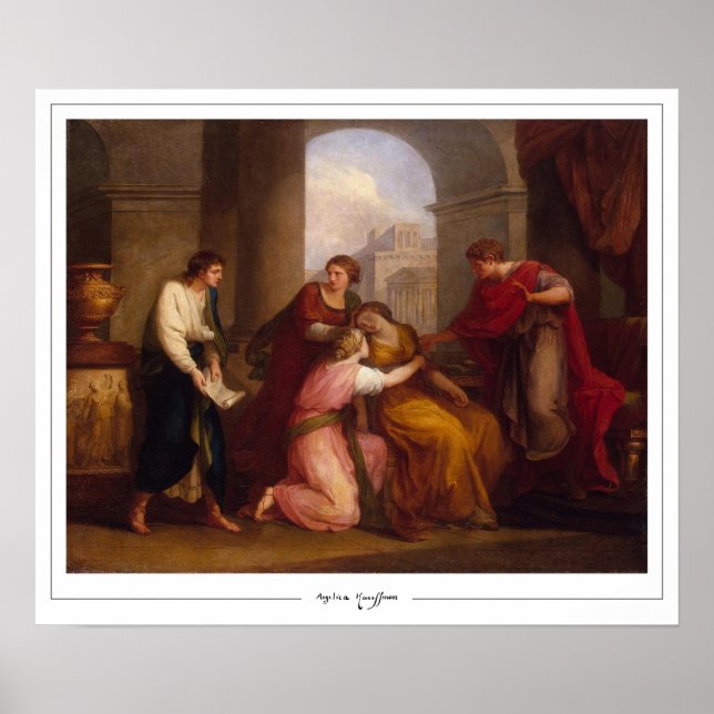 Angelica Kauffman Zedign Poster de Arte #56 (Frente)