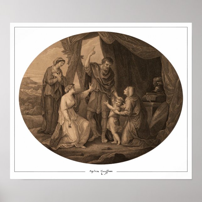Angelica Kauffman Zedign Poster de arte #93 (Frente)