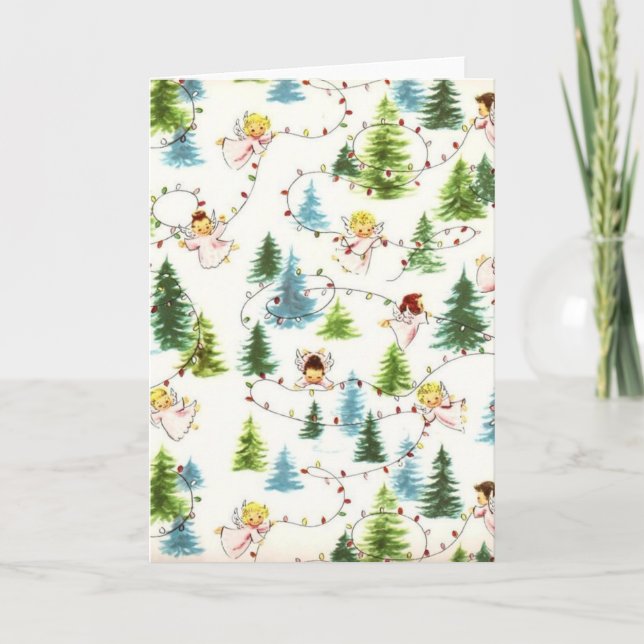 Angels de época y luces de Navidad (Anverso)