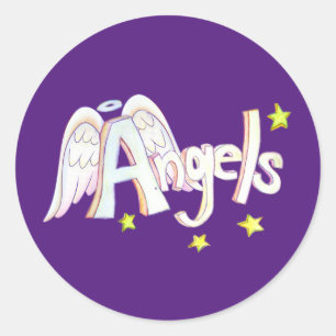 Angels Palabras Inspiradoras Decretos Pegatinas de
