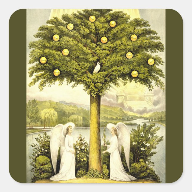 angels veces a pegatinas anteriores (Anverso)