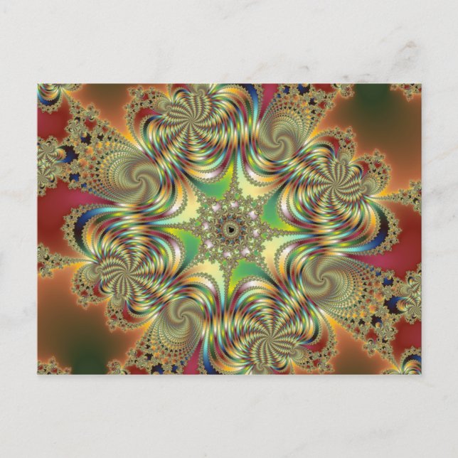 Angelus - Postal fractal (Anverso)