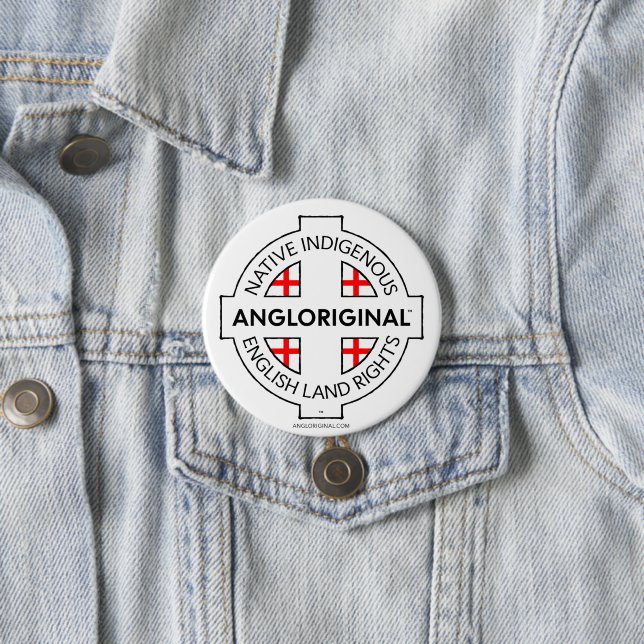 Angloriginal™ Pin de botón de respaldo de Derechos (In situ)