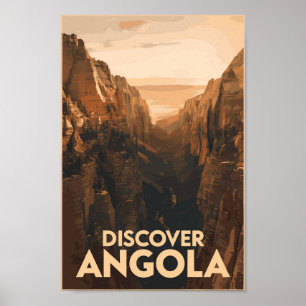 Angola Lubango Viaje de arte Vintage