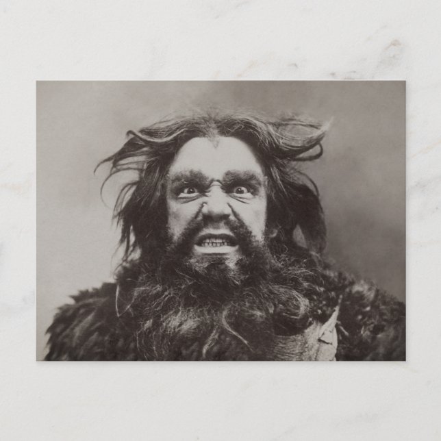 Angry Dude - Postcard / RSVP / Invitaciones (Anverso)