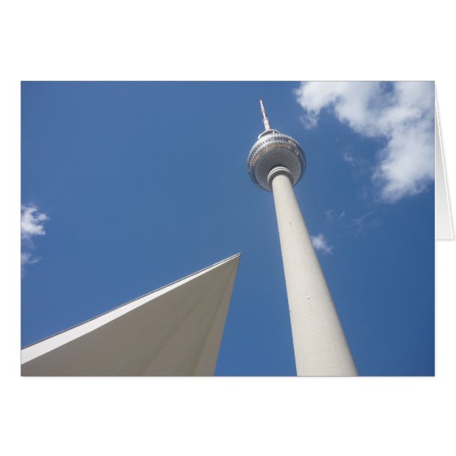 ángulo berlin fernsehturm (Anverso (Horizontal))