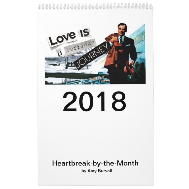 Angustia calendario de 12 meses (Tapa)