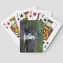 Anicón superior Cae jugando cartas