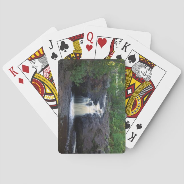 Anicón superior Cae jugando cartas (Reverso)