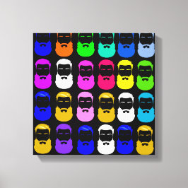 Anillas abstractas lienzo envuelto