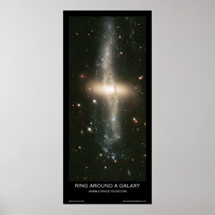 Anillo alrededor de una galaxia - posters del