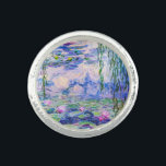 Anillo Claude Monet - Lilies de agua / Nympheas 1919<br><div class="desc">Lilies de agua / Nympheas (W.1852) - Claude Monet,  Petróleo en lienzo,  1916-1919</div>